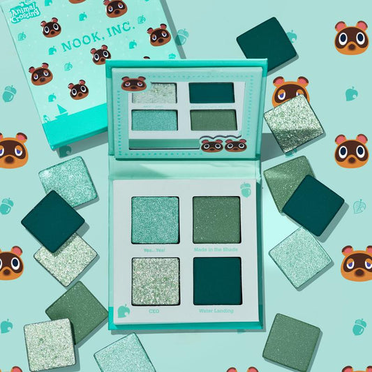 Colourpop x Animal Crossing - Nook, inc. *sin cajita*