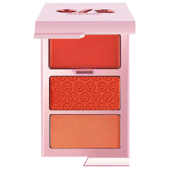 One/Size - Cheek Clapper 3D Blush Trio Palette (Preorden)