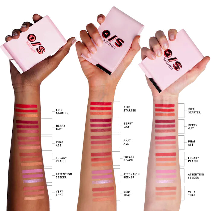 One/Size - Cheek Clapper 3D Blush Trio Palette (Preorden)