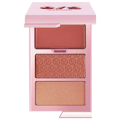 One/Size - Cheek Clapper 3D Blush Trio Palette (Preorden)