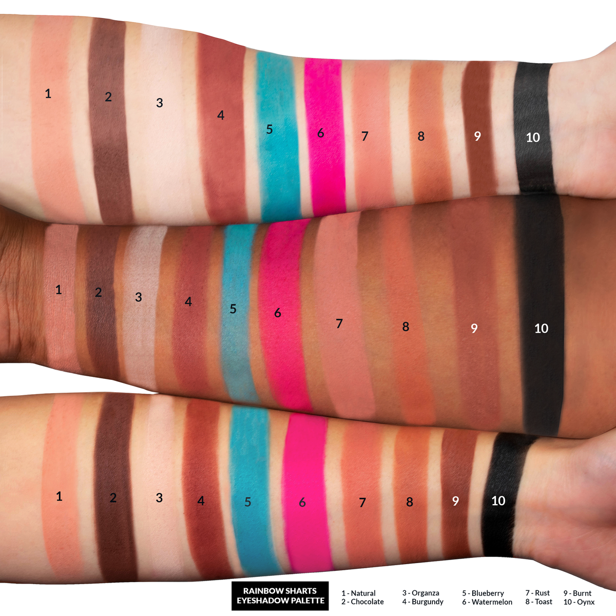 Ketnipz x Kimchi Rainbow Sharts Shadow Palette